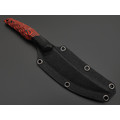 Neyris Knives нож Турк сталь N690 satin, рукоять G10 black & red (уценка)