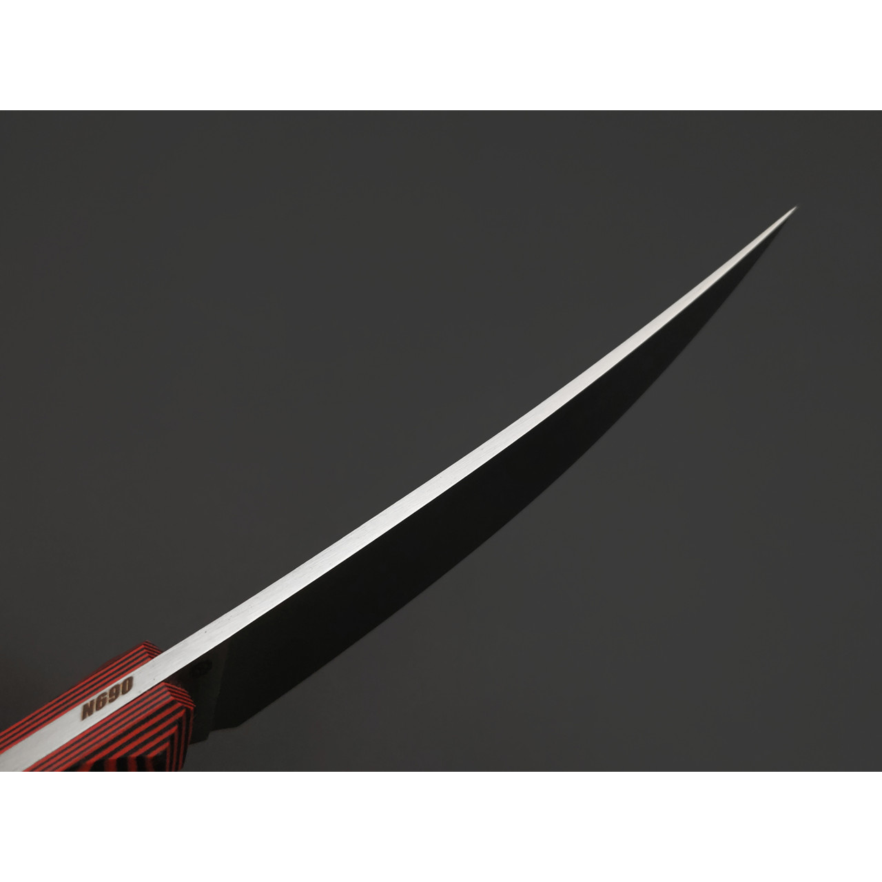 Neyris Knives нож Турк сталь N690 satin, рукоять G10 black & red (уценка)