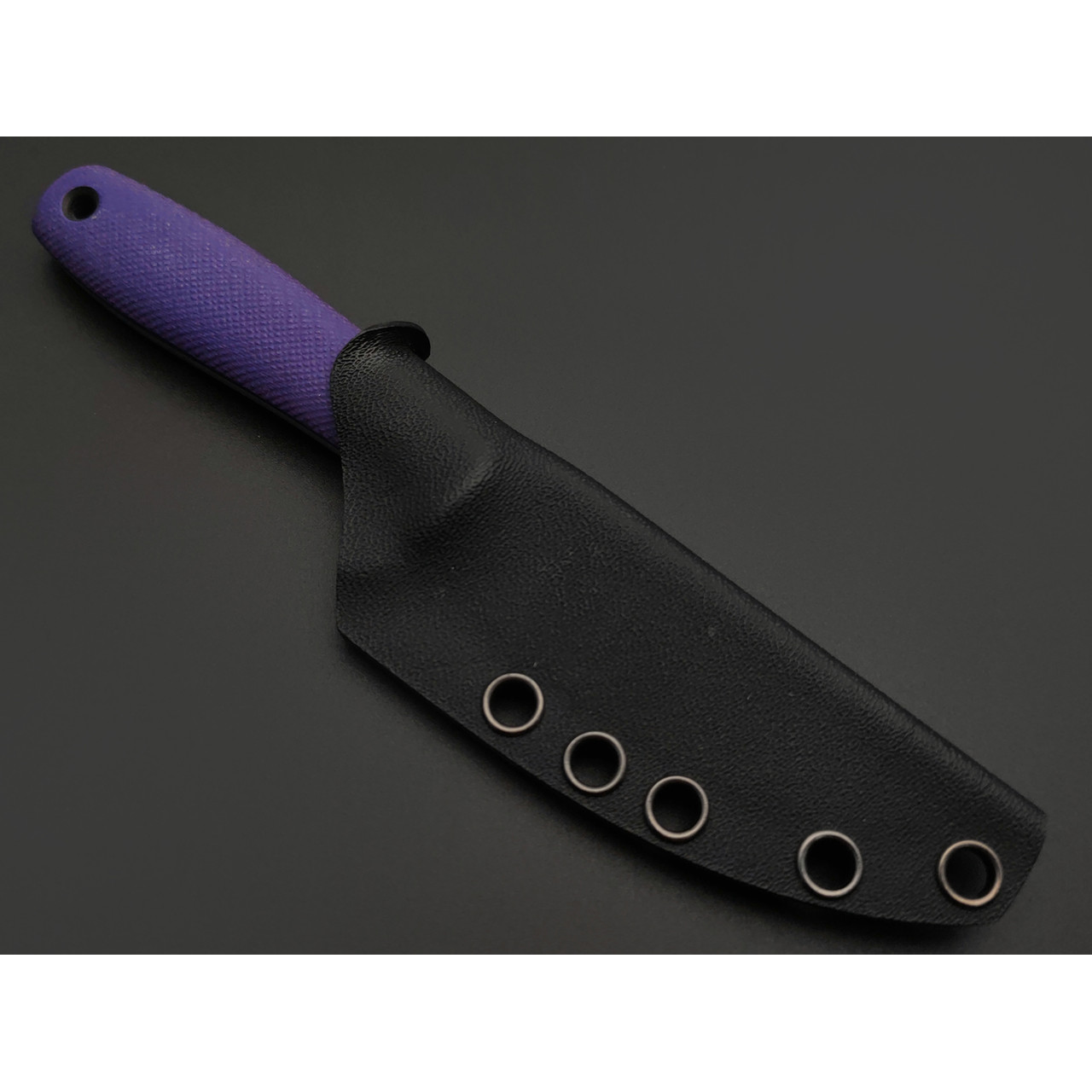 Ural EDC нож ТузЪ сталь 65Х13 satin, рукоять G10 purple