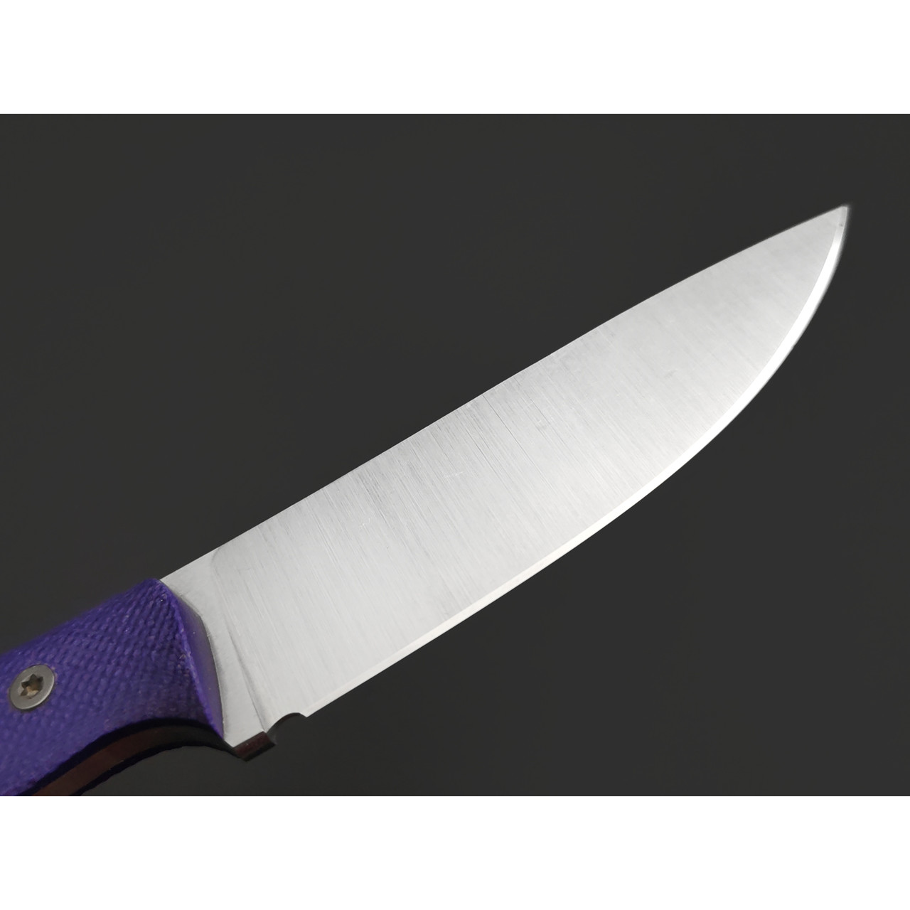Ural EDC нож ТузЪ сталь 65Х13 satin, рукоять G10 purple