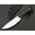 RazorTVI нож TVI002 сталь Elmax satin, рукоять Carbon fiber, G10 yellow RazorTVI нож TVI002 сталь Elmax satin, рукоять Carbon fiber, G10 yellow