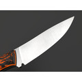 RazorTVI нож Rook Lite сталь JM390A стоунвош, рукоять Carbon fiber chaotic orange, G10 black & orange RazorTVI нож Rook Lite сталь JM390A стоунвош, рукоять Carbon fiber chaotic orange, G10 black & orange