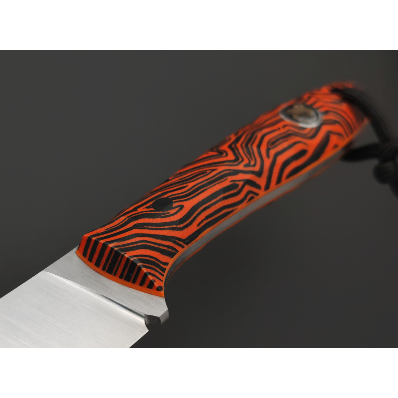RazorTVI нож ТузЪ сталь Elmax satin, рукоять G10 black & orange