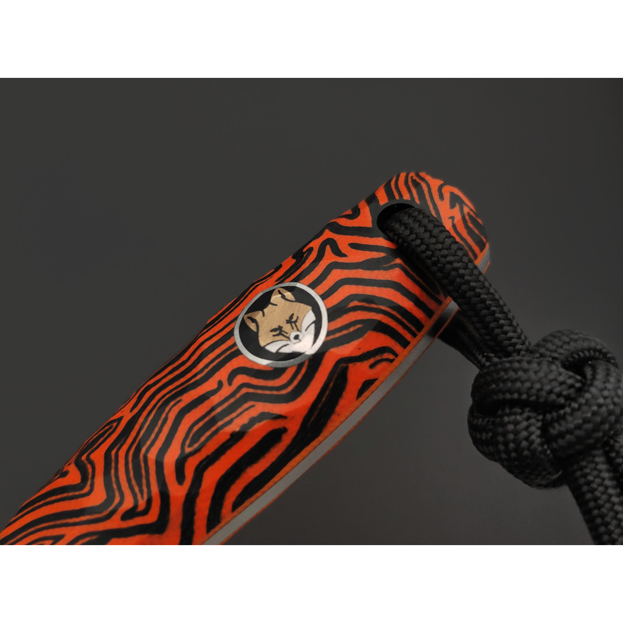 RazorTVI нож ТузЪ сталь Elmax satin, рукоять G10 black & orange