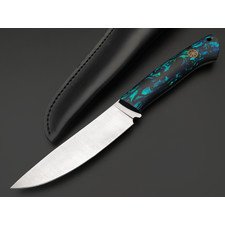 RazorTVI нож ДраккарЪ сталь CPM S90V satin, рукоять Micarta chaotic chameleon