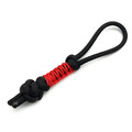 ОрЛина темляк мини - Black 550 & Red Microcord ОрЛина темляк мини - Black 550 & Red Microcord