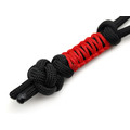 ОрЛина темляк мини - Black 550 & Red Microcord ОрЛина темляк мини - Black 550 & Red Microcord