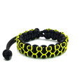 ОрЛина браслет из паракорда Mad Max - Black 550 & Neon Yellow Microcord, универсальный размер ОрЛина браслет из паракорда Mad Max - Black 550 & Neon Yellow Microcord, универсальный размер