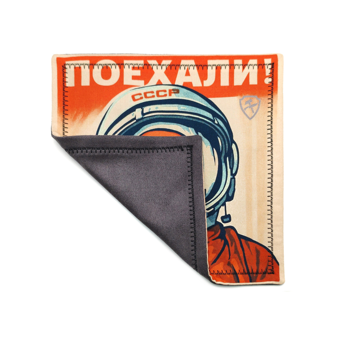 Ponomarev Forge платок хэнк "Гагарин - Поехали!" 22х22 см