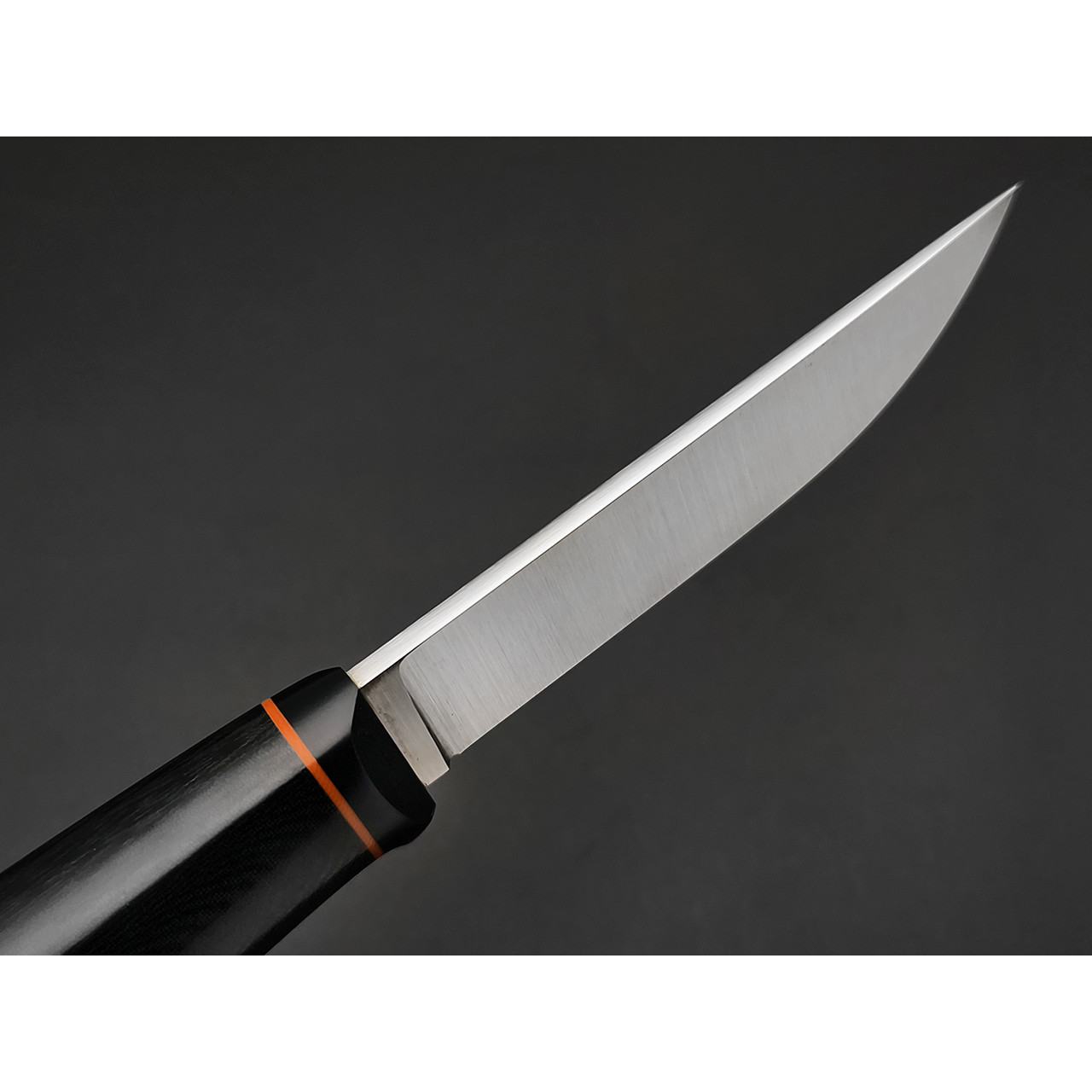 Zh Knives нож Septima 3 сталь Magnacut сатин, рукоять Микарта тёмно-серая, G10 оранж и чёрный