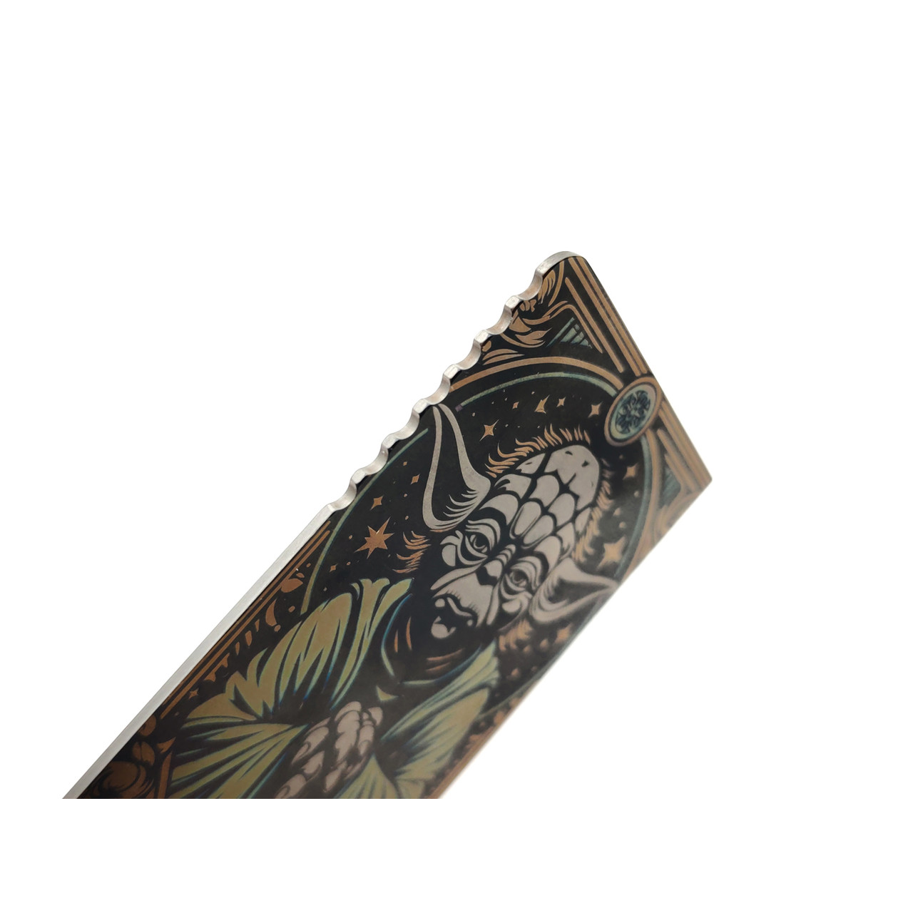 Ponomarev Forge EDC карточка 85х54 мм "Yoda & Darth Vader" титан, лазерная гравировка