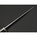 Платонов Д.Г. нож Финский Мини сталь VG-10, рукоять стаб. Карельская берёза тёмно-зелёная, мельхиор