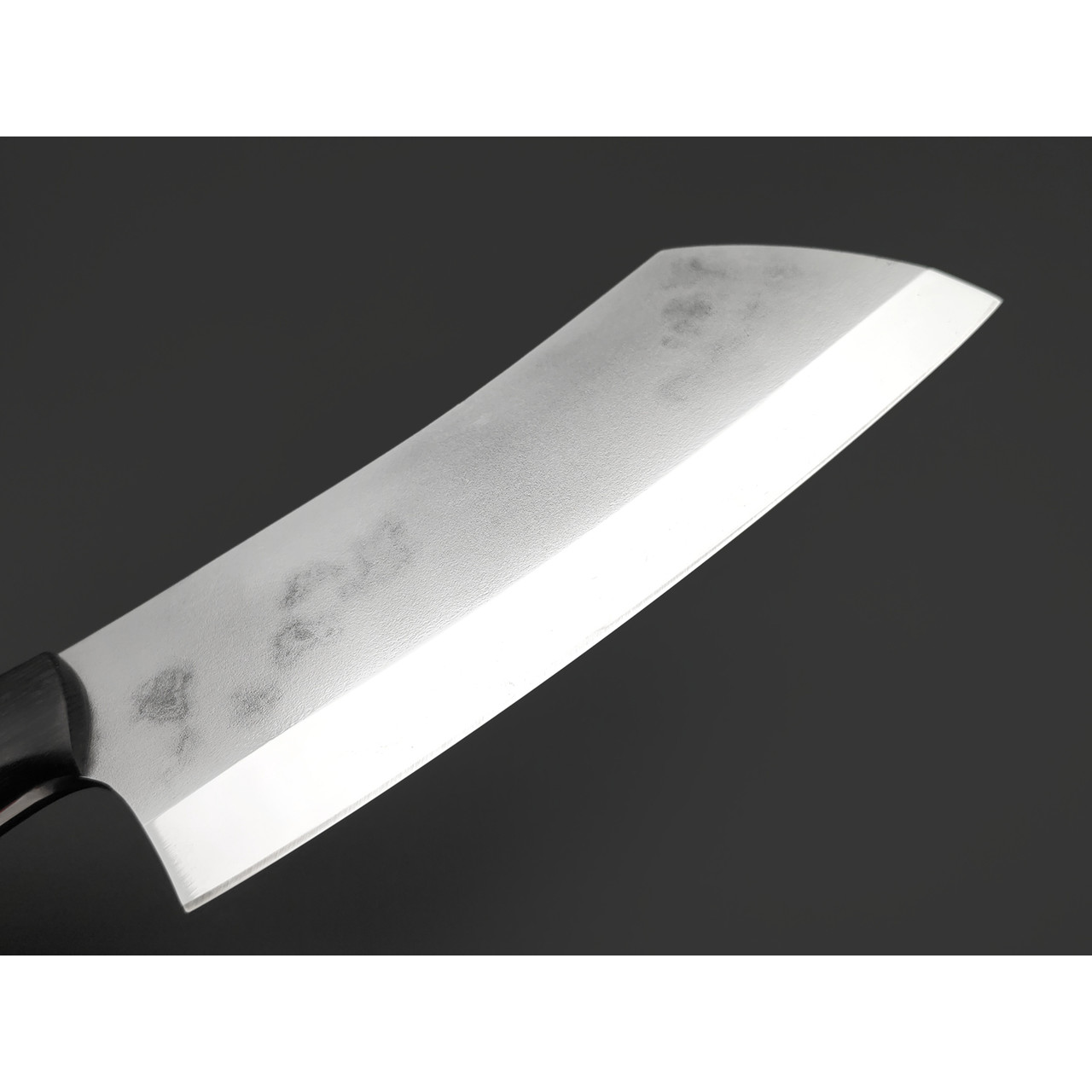 Товарищество Завьялова Кухонная тяпка для мяса №1 сталь N690, рукоять Чёрный граб, латунь