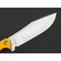 Knife Tech нож Махаон сталь K340 сатин, рукоять G10 жёлтый, kydex неоново-жёлтый