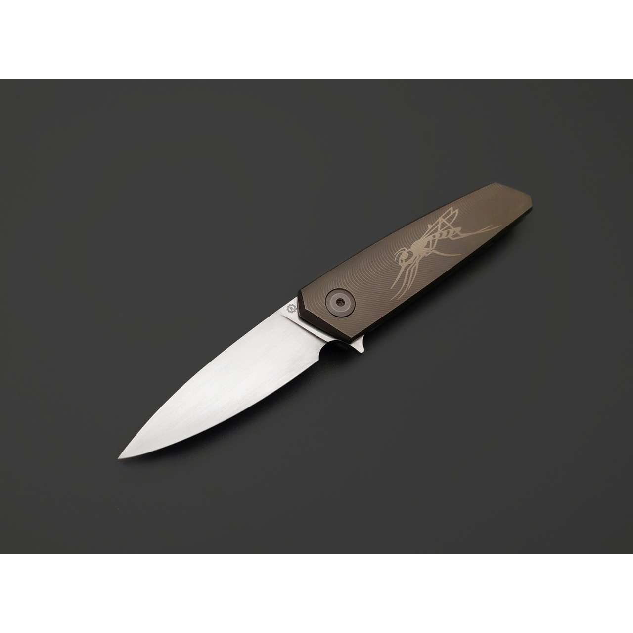 Neyris Knives складной нож Nemus-M сталь Magnacut продольный сатин, рукоять Титан.