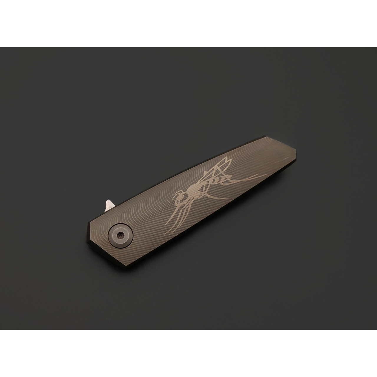 Neyris Knives складной нож Nemus-M сталь Magnacut продольный сатин, рукоять Титан.