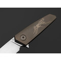 Neyris Knives складной нож Nemus-M сталь Magnacut продольный сатин, рукоять Титан. Neyris Knives складной нож Nemus-M сталь Magnacut продольный сатин, рукоять Титан.