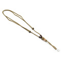 Подвес ОрЛина с светлой бусиной - Tan 550 & Microcord Brown