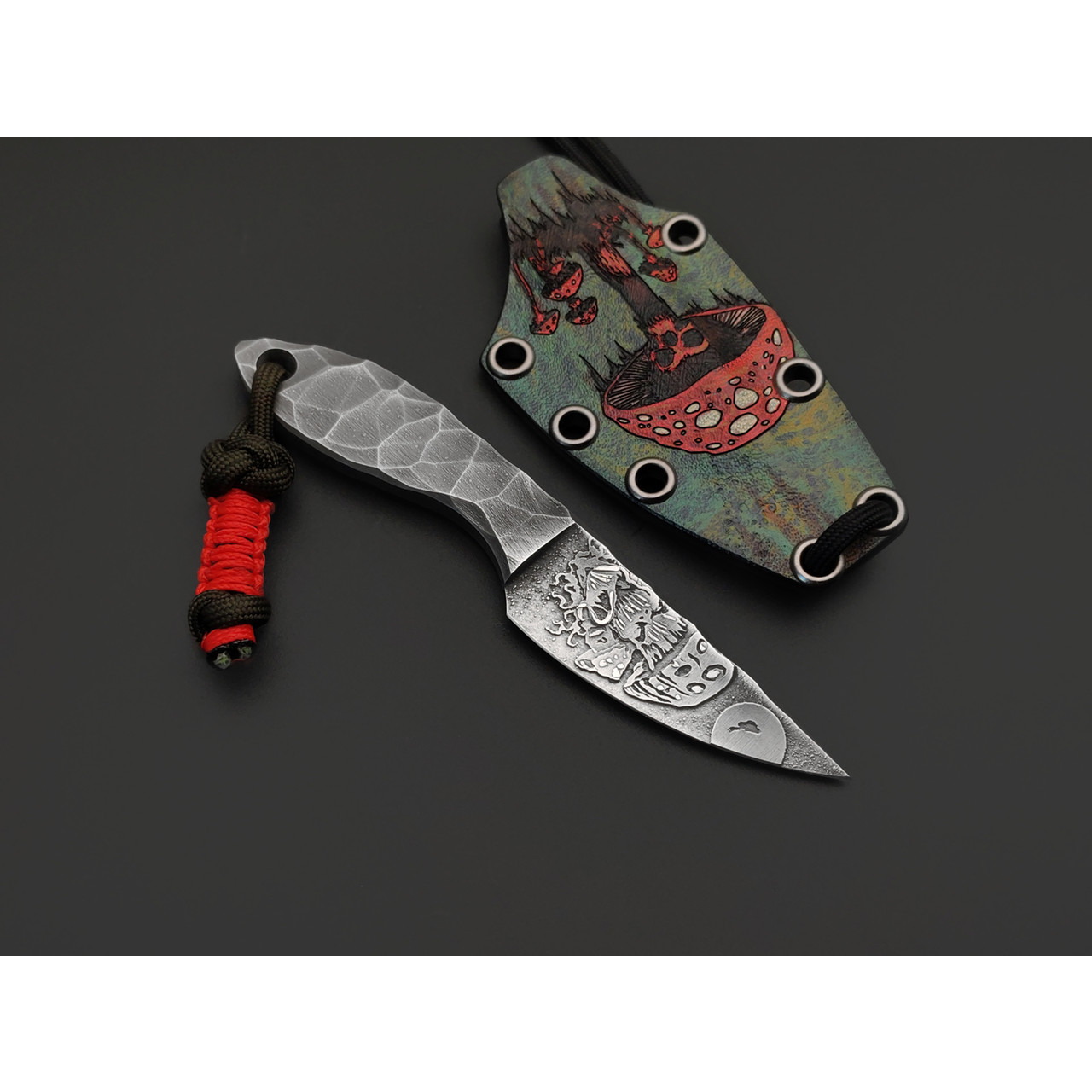 Волчий Век нож Скелетная Мини МасичЬка Custom сталь CPM 3V WA худ. травление