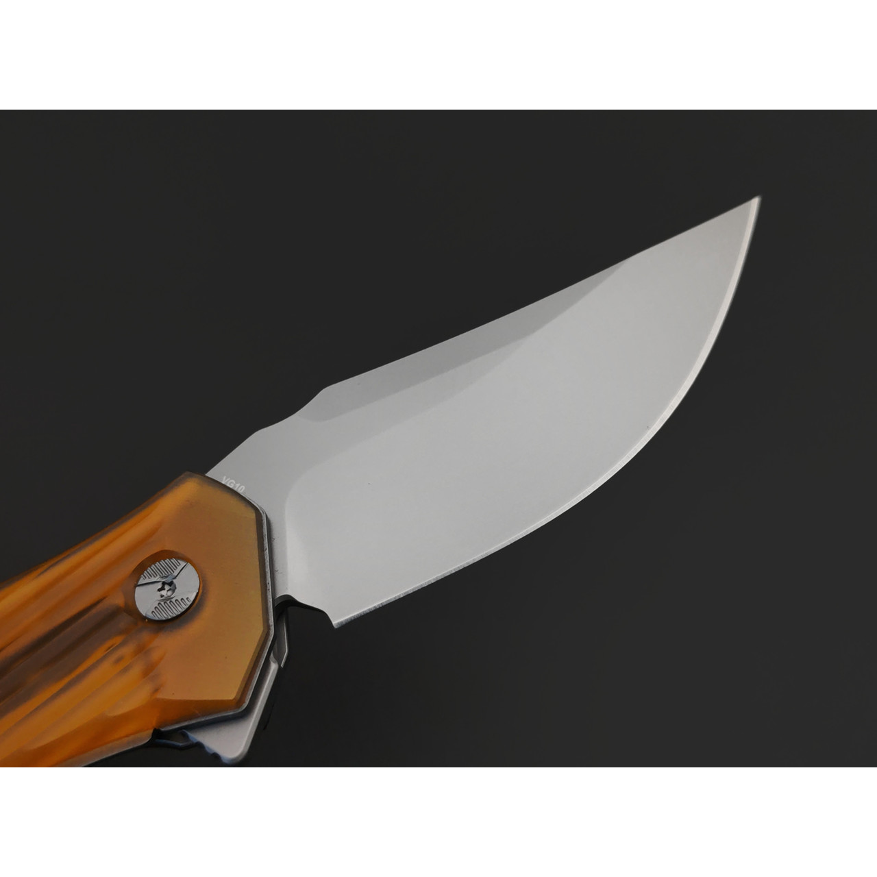Morpheus складной нож Krait Ultem MPH04U сталь VG-10 bead-blast, рукоять Ultem