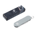 Stinger многофункциональный нож-брелок FK-K7003LG-SILVER сталь 420, рукоять алюминий серебристый