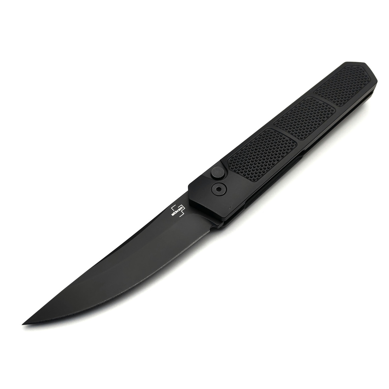 Нож Boker Plus Kwaiken Grip Auto Black 01BO474 сталь D2, рукоять Aluminum 6061