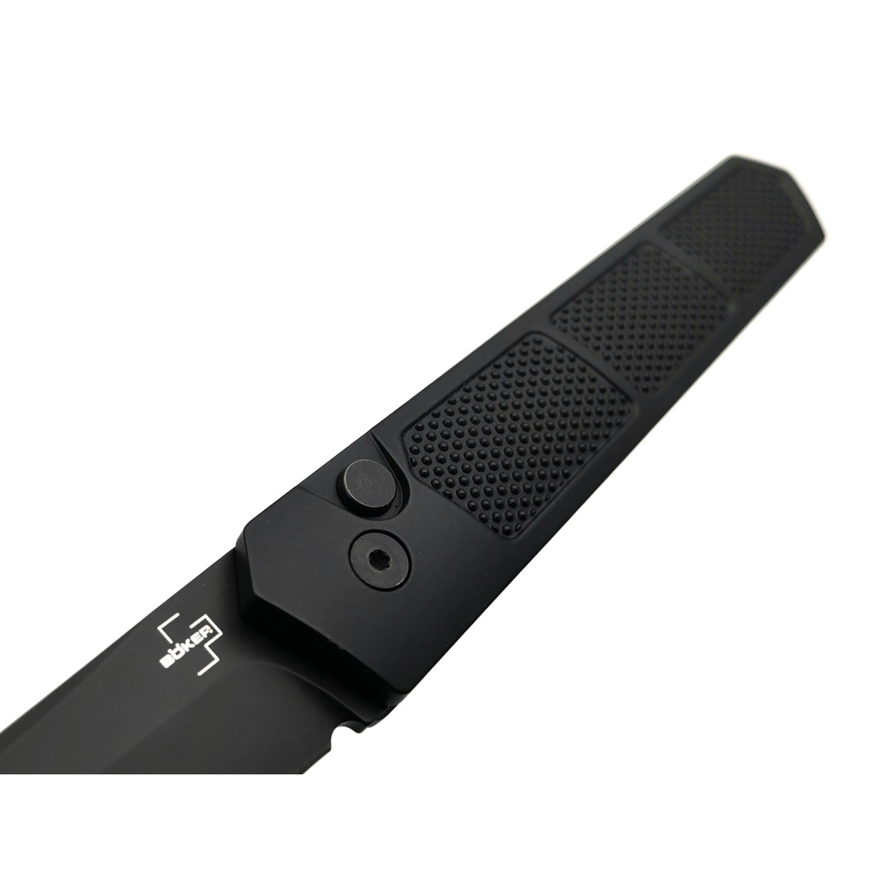 Нож Boker Plus Kwaiken Grip Auto Black 01BO474 сталь D2, рукоять Aluminum 6061