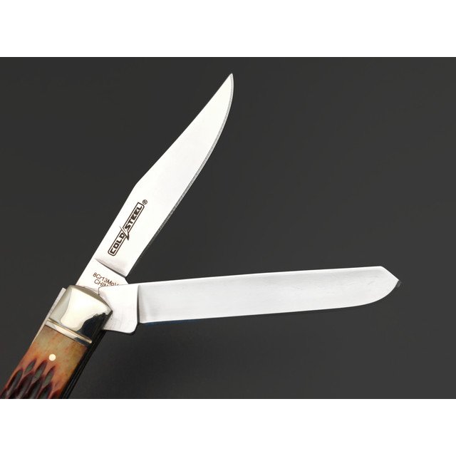 Нож Cold Steel Trapper Brown FL-TRPR-J сталь 8Cr13MoV, рукоять кость