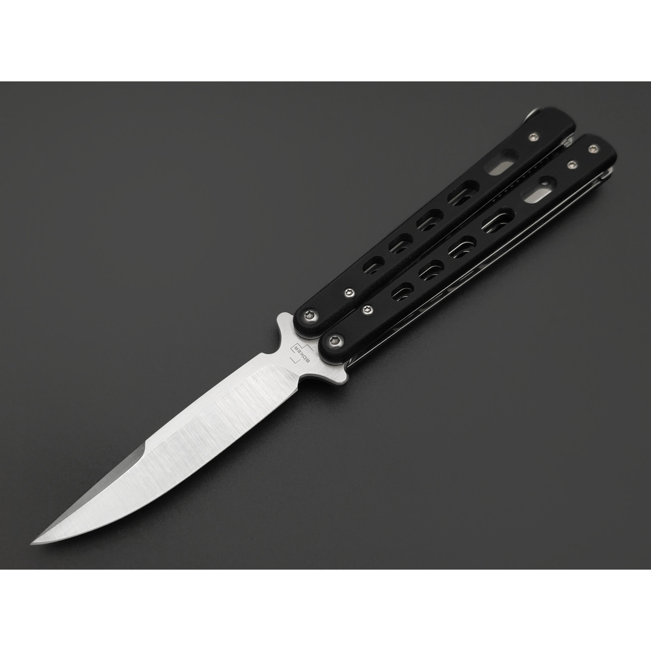 Нож Boker Plus Balisong G10 Small 06EX002, сталь 440C, рукоять G10