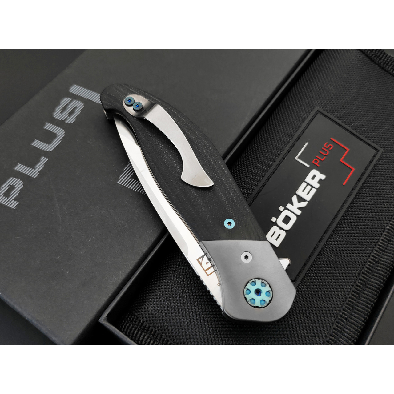 Boker Plus складной нож Undertow 01BO694 сталь D2, рукоять G10 чёрный