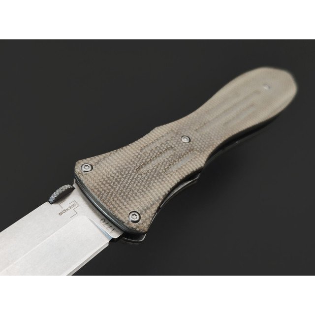 Boker Plus складной нож Atropos 01BO913 сталь VG-10, рукоять Микарта зелёная