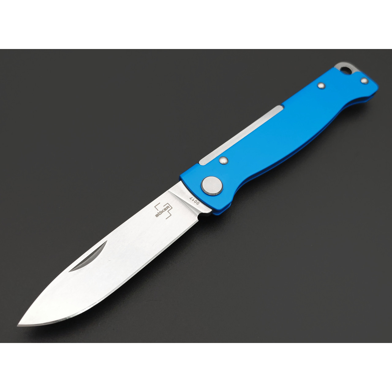 Boker Plus складной нож Atlas Blue 01BP0014 сталь 12C27, рукоять Сталь синяя