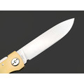 Boker Plus 01BO853 Atlas Brass сталь 12С27, рукоять латунь Boker Plus 01BO853 Atlas Brass сталь 12С27, рукоять латунь