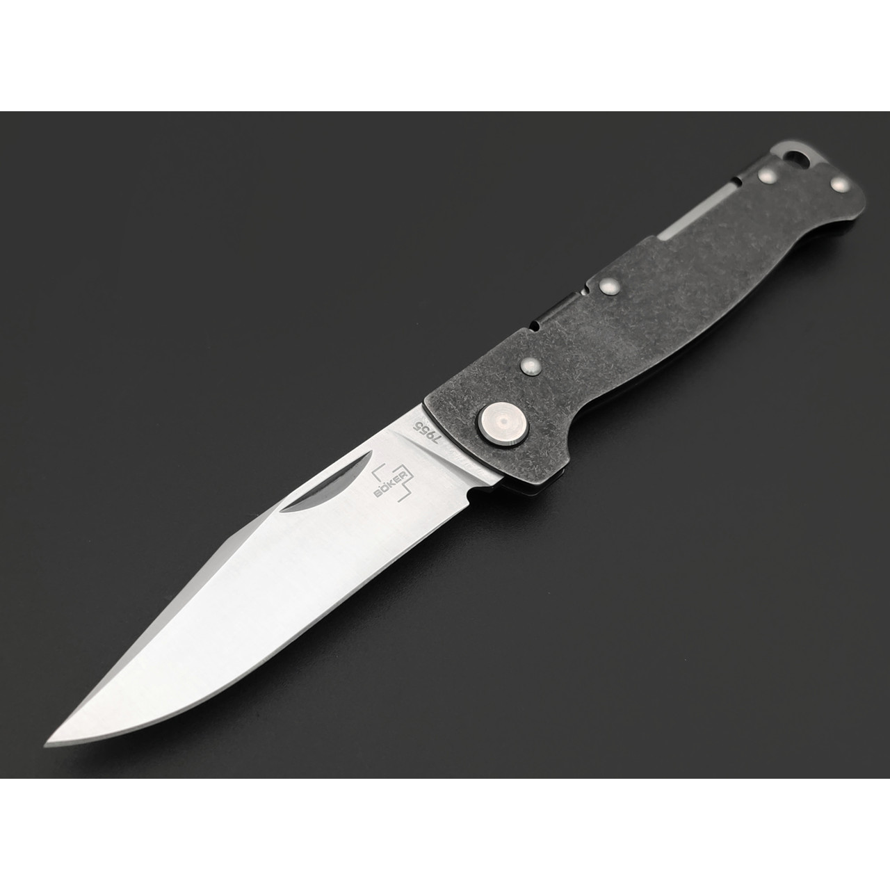 Boker Plus складной нож Atlas Backlock Clippoint 01BO866 сталь D2, рукоять Сталь