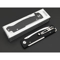 Нож Boker 01BO851 Atlas Black сталь 12С27, рукоять сталь Нож Boker 01BO851 Atlas Black сталь 12С27, рукоять сталь
