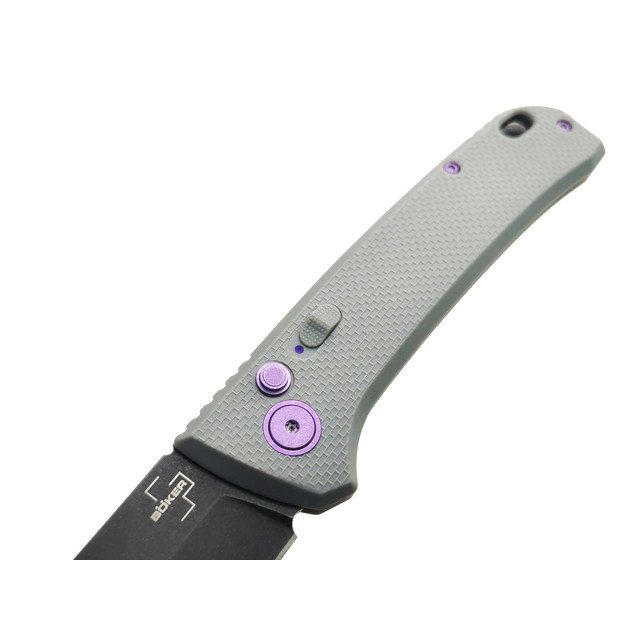 Boker Plus автоматический складной нож FRND Grey 01BO924 сталь D2, рукоять Grivory серый
