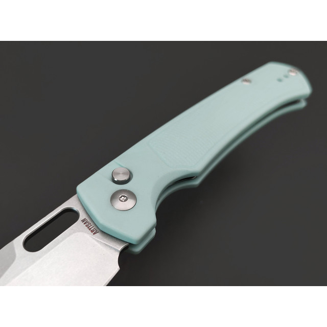 Artisan Cutlery складной нож Revel 1867P-MG сталь AR-RPM9 сатин, рукоять FRN мятный
