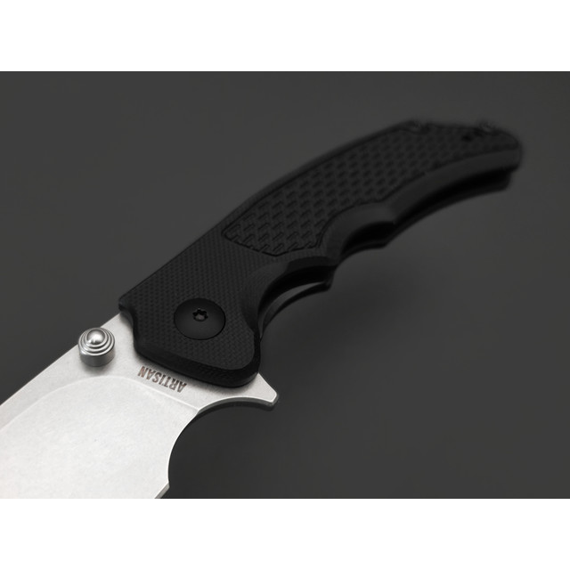 Artisan Cutlery складной нож Tradition V2 1702M-BK сталь AR-RPM9 стоунвош, рукоять G10 чёрный