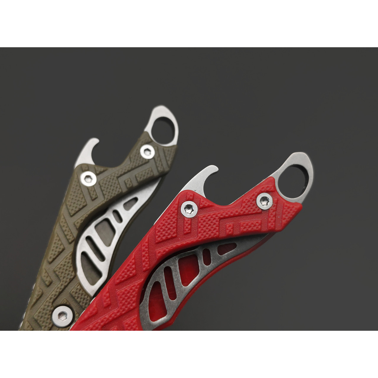 Kershaw сет складных ножей Cinder Combo Pack 1025ROL сталь 3Cr13MoV рукоять Нейлон зелёный и красный