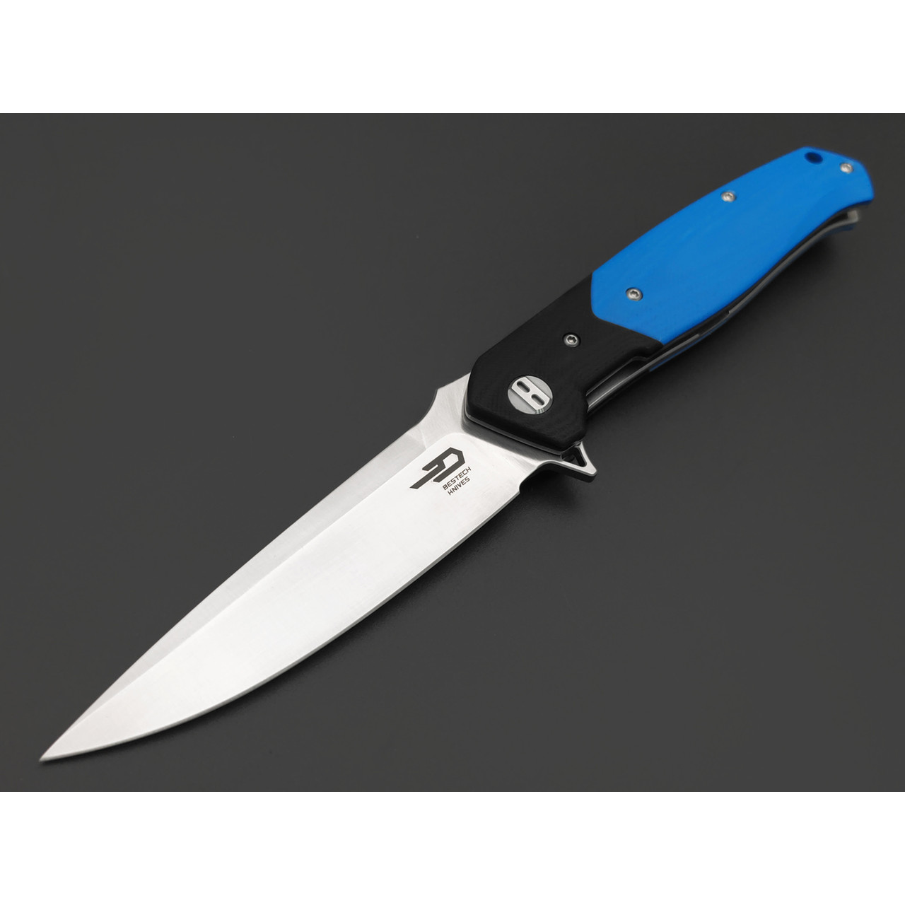 Нож Bestech Swordfish BG03D сталь D2, рукоять G10 Black & Blue