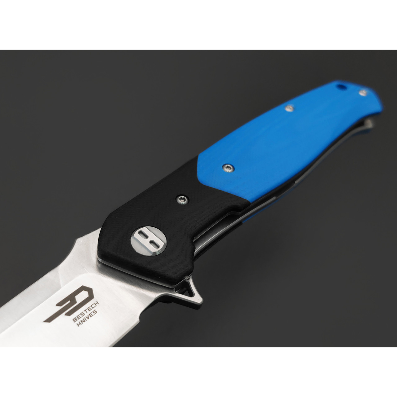 Нож Bestech Swordfish BG03D сталь D2, рукоять G10 Black & Blue