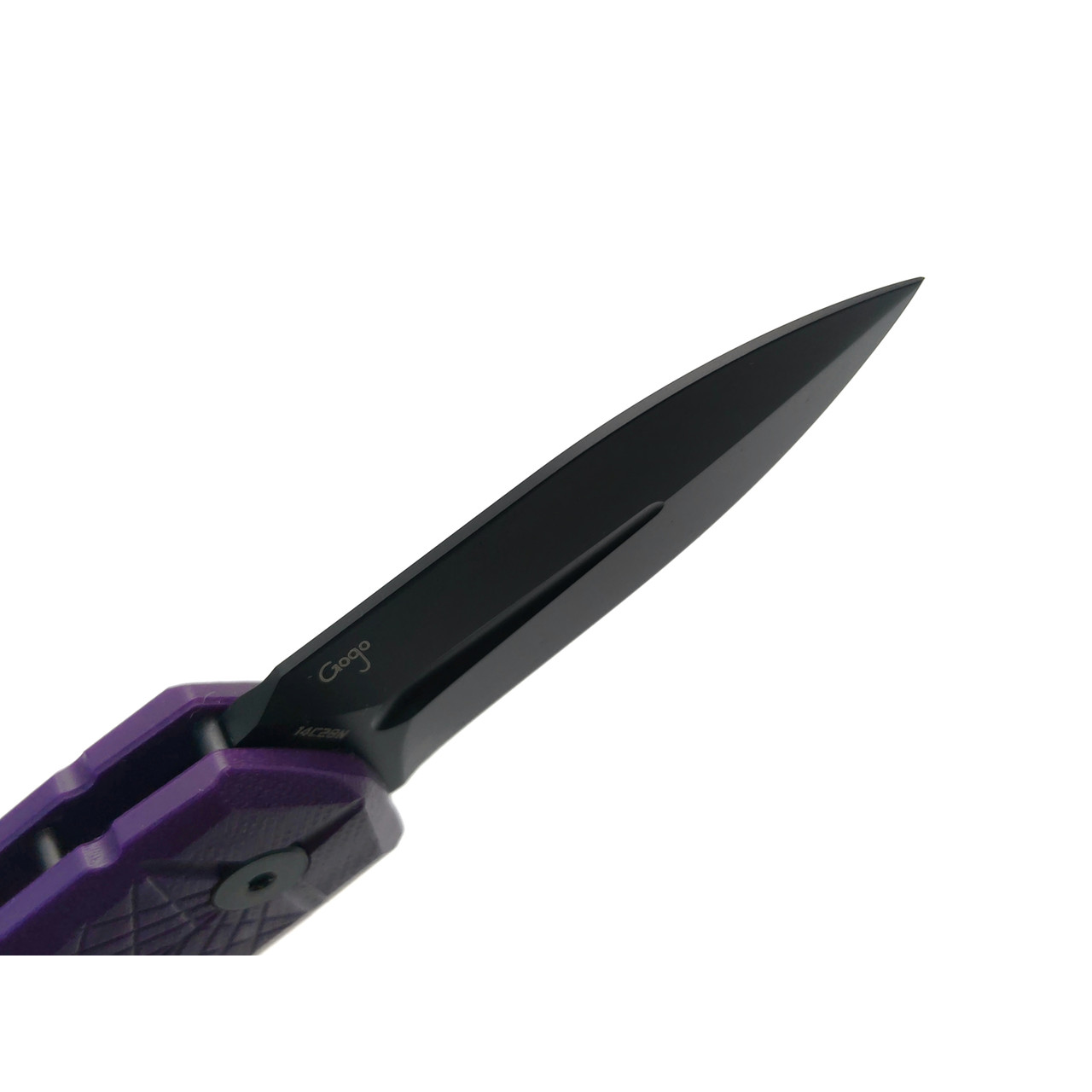 Bestech Knives складной нож Ququ BG57A-4 сталь 14C28N чёрный DLC, рукоять G10 фиолетовая