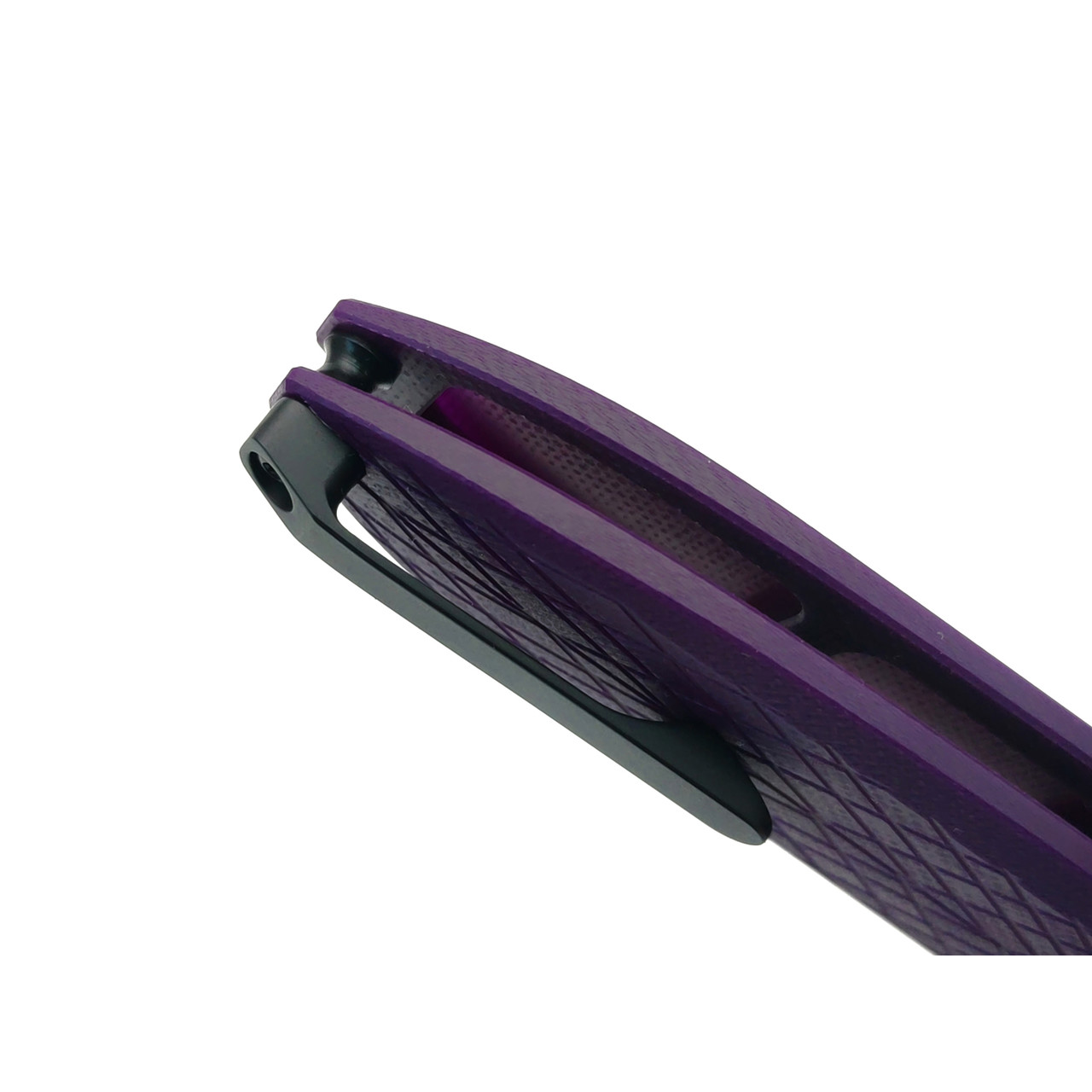 Bestech Knives складной нож Ququ BG57A-4 сталь 14C28N чёрный DLC, рукоять G10 фиолетовая
