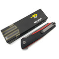 Bestech Knives складной нож Slyther BG51C сталь 14C28N нитрит титана, рукоять G10 чёрно-красный Bestech Knives складной нож Slyther BG51C сталь 14C28N нитрит титана, рукоять G10 чёрно-красный