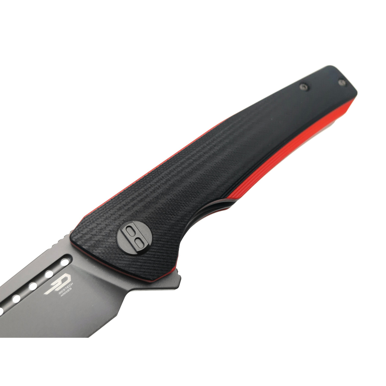 Bestech Knives складной нож Slyther BG51C сталь 14C28N нитрит титана, рукоять G10 чёрно-красный