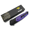 Bestech Knives складной нож Swordfish BG62C сталь 14C28N чёрный PVD, рукоять G10 чёрно-фиолетовый Bestech Knives складной нож Swordfish BG62C сталь 14C28N чёрный PVD, рукоять G10 чёрно-фиолетовый