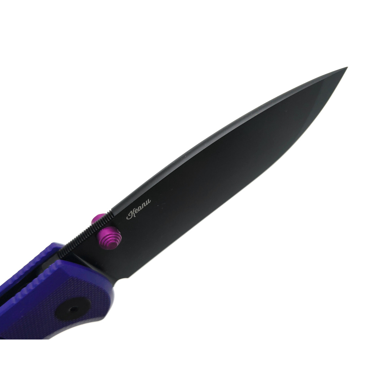 Bestechman складной нож Goodboy BMK04F сталь D2 черный PVD, рукоять G10 фиолетовый