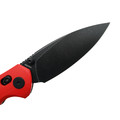 Bestechman складной нож Ronan BMK02J сталь 14C28N блэквош, рукоять G10 красный