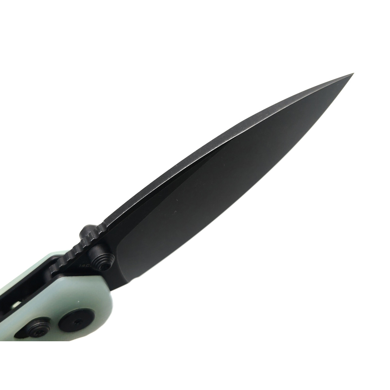 Bestechman складной нож Ronan BMK02I сталь 14C28N блэквош, рукоять G10 джейд