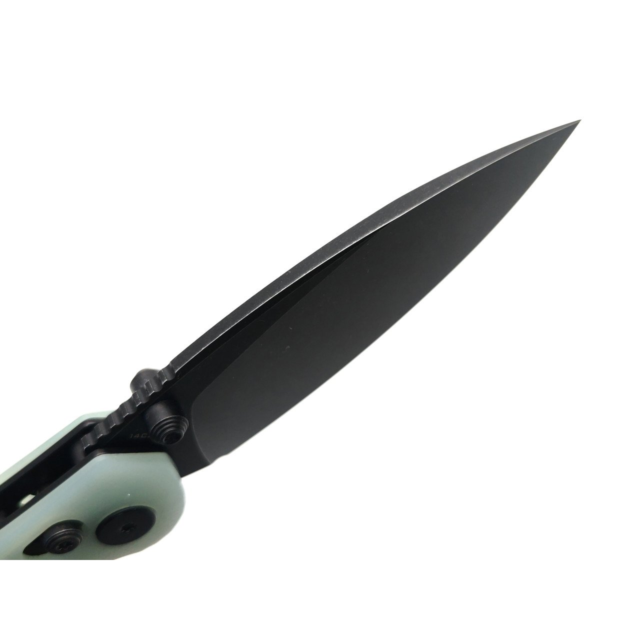 Bestechman складной нож Ronan BMK02I сталь 14C28N блэквош, рукоять G10 джейд